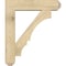 Ekena Millwork Balboa Craftsman Rough Sawn Bracket w/ Offset Brace, Douglas Fir, 8"W x 34"D x 40"H BKT0806X34X40BOA04RDF - alternate 2